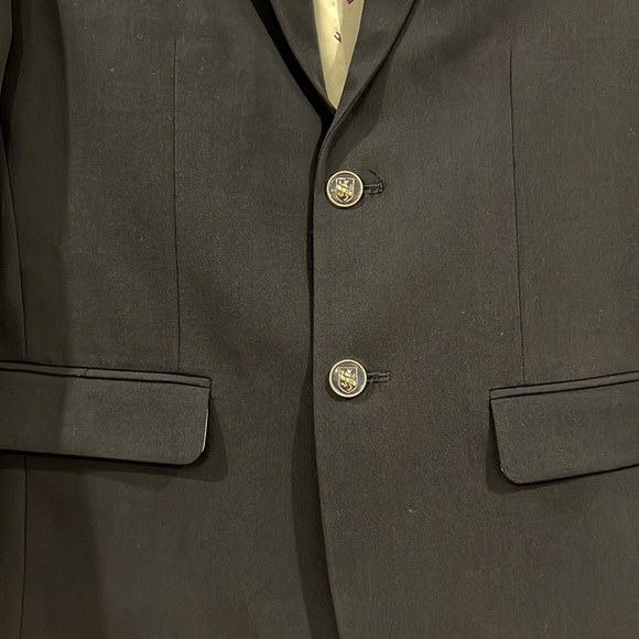 Tommy Hilfiger Boys Navy Sport Jacket - Picture 9 of 17